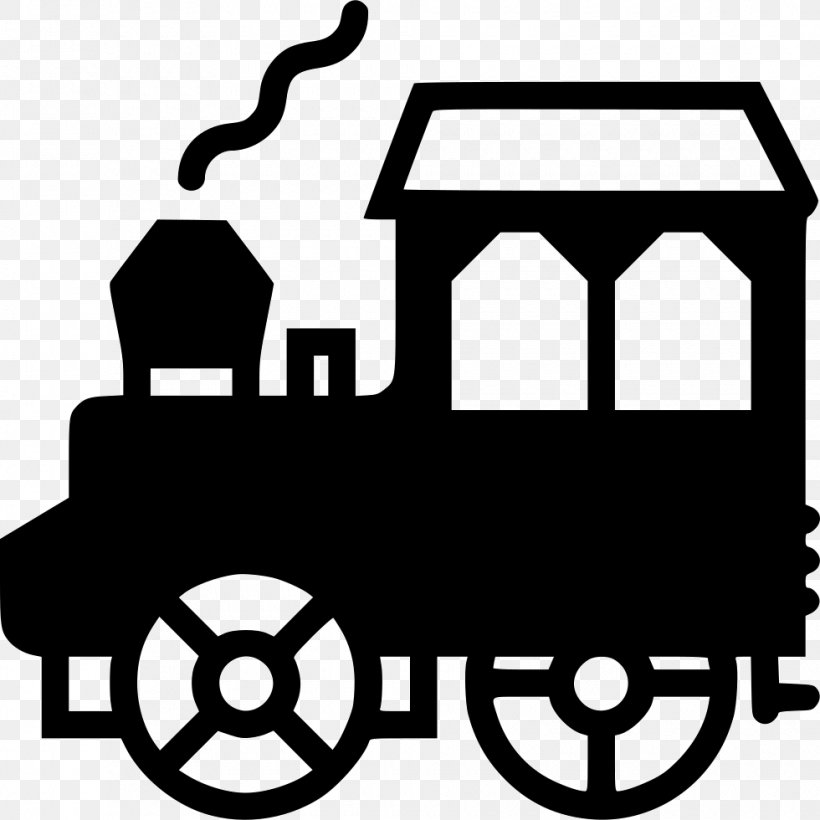 Rail Transport Train Locomotive, PNG, 980x980px, Rail Transport, Area, Black And White, Brand, Locomotive Download Free