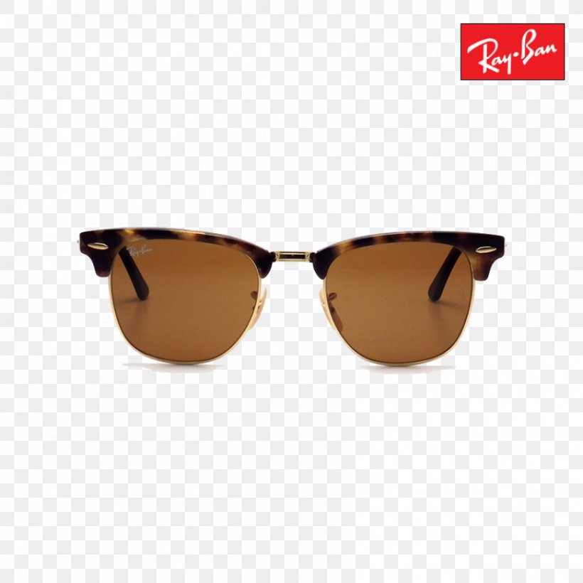 Ray-Ban Clubmaster Classic Sunglasses Ray-Ban Clubmaster Oversized, PNG, 850x850px, Rayban Clubmaster Classic, Beige, Brown, Caramel Color, Clothing Accessories Download Free