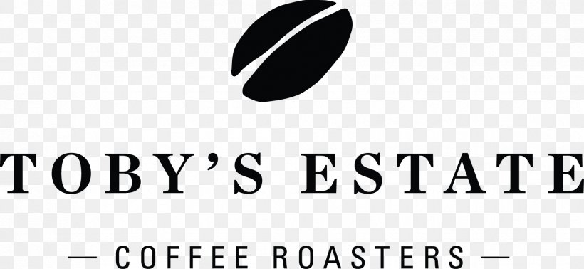 Logo Toby's Estate Coffee Brand Font, PNG, 1751x809px, Logo, Area, Black, Black And White, Black M Download Free