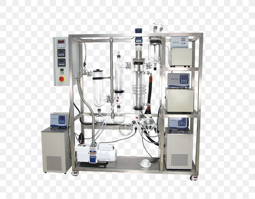 Molecular Distillation Short-path Distillation Laboratory Evaporator, PNG, 641x641px, Distillation, Cold Trap, Evaporator, Fractional Distillation, Laboratory Download Free