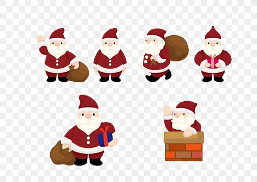 Santa Claus Christmas Photography Illustration, PNG, 842x595px, Santa Claus, Caricature, Cartoon, Christmas, Christmas Decoration Download Free
