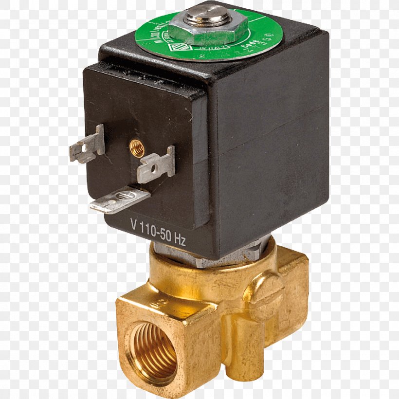 Solenoid Valve Gas Manufacturing, PNG, 1000x1000px, Solenoid Valve, Brass Instrument Valve, Compair, Electromagnetic Coil, Gas Download Free