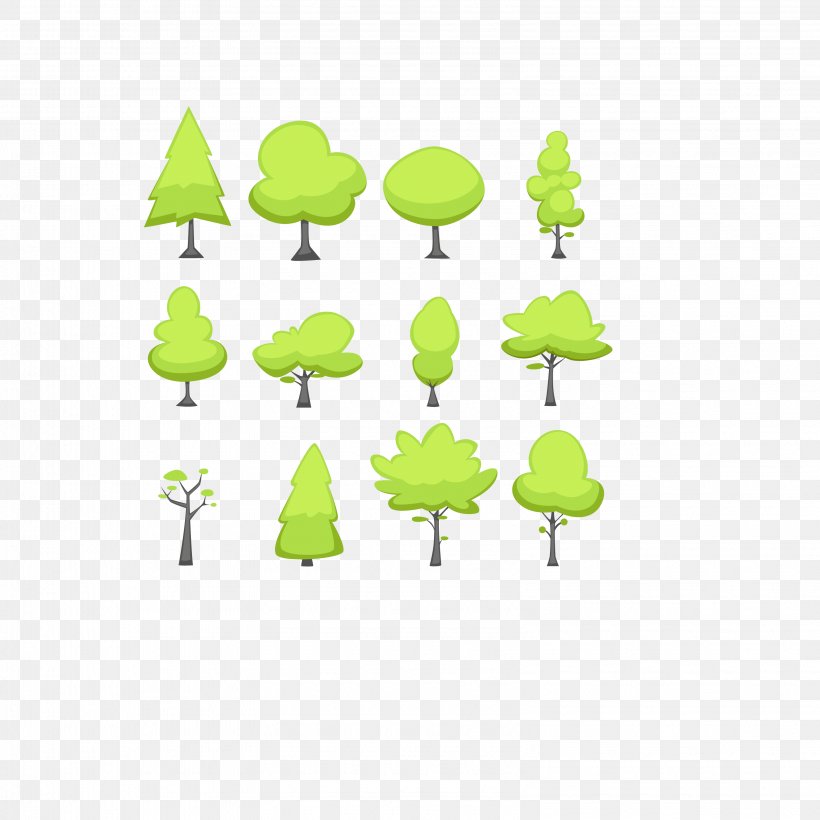 Tree Download, PNG, 3195x3195px, Tree, Cartoon, Drawing, Forest, Grass Download Free