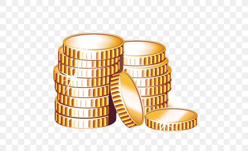 Coin Finance Money Icon, PNG, 500x500px, Coin, Bank, Business, Cylinder, Exchange Rate Download Free