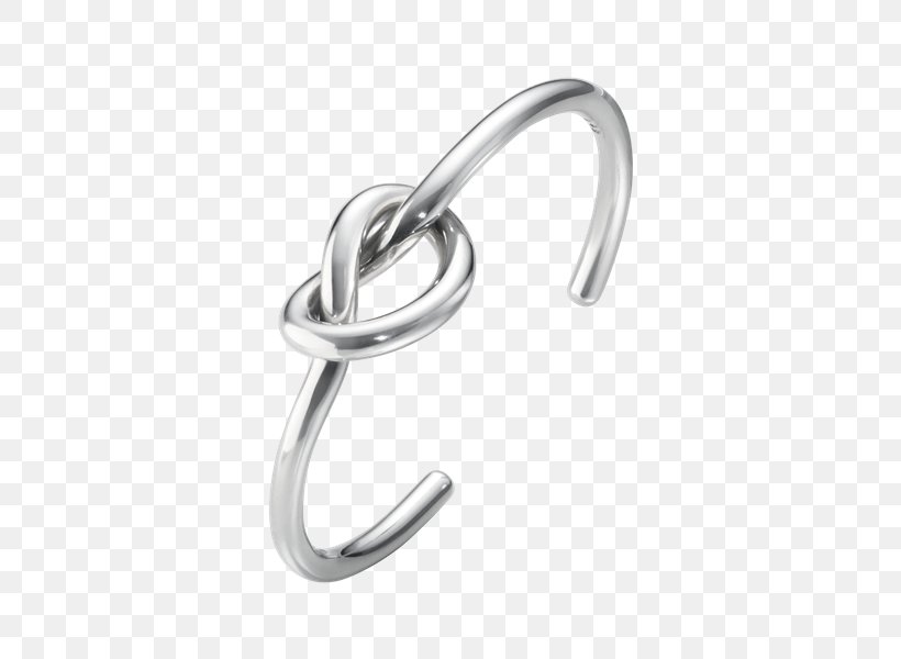 Jewellery True Lover's Knot Georg Jensen Love Knot Bangle In Sterling Silver Ring, PNG, 600x600px, Jewellery, Bangle, Body Jewelry, Bracelet, Designer Download Free