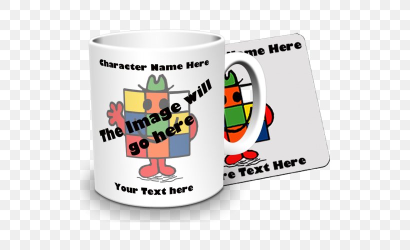 Mr Men Mug Brand Logo Product, PNG, 500x500px, Mug, Brand, Coasters, Drinkware, Label Download Free