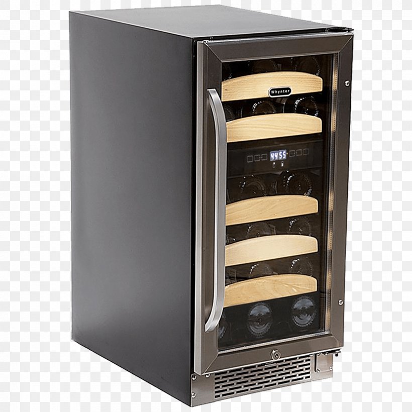Whynter 28 Bottle Dual Temperature Zone Built-In Wine Refrigerator BWR-281DZ Wine Cooler Storage Of Wine, PNG, 1200x1200px, Refrigerator, Bottle, Cooler, Home Appliance, Kitchen Appliance Download Free