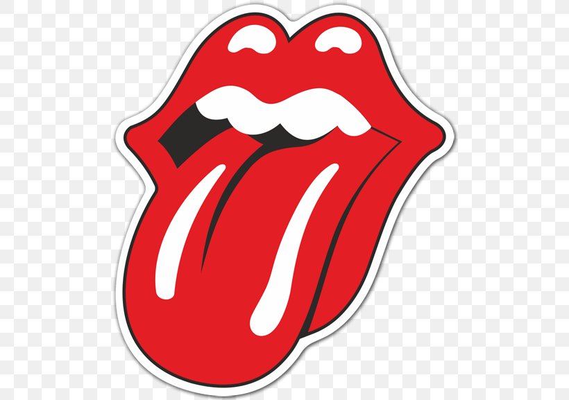 The Rolling Stones Bumper Sticker Decal Rock And Roll, PNG, 500x577px, Rolling Stones, Area, Artwork, Bumper Sticker, Decal Download Free