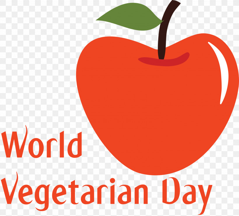 World Vegetarian Day, PNG, 3000x2721px, World Vegetarian Day, Apple, Capacitor, Local Food, Logo Download Free