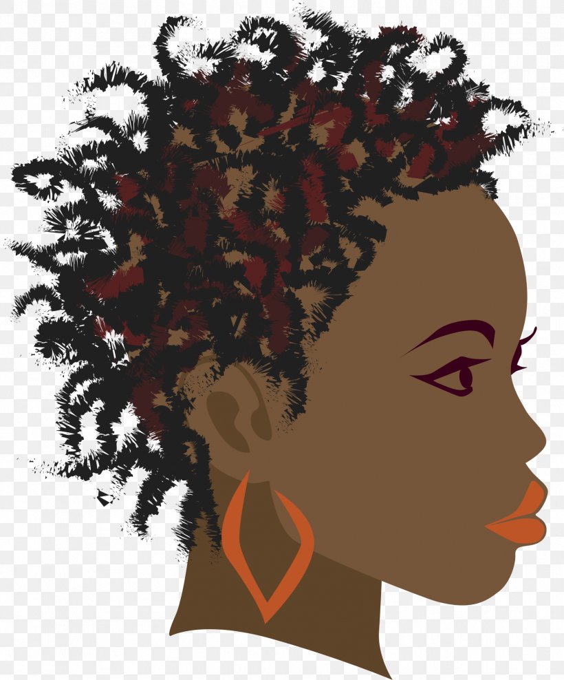 Africa Braid Woman Black Clip Art, PNG, 1721x2075px, Watercolor, Cartoon, Flower, Frame, Heart Download Free