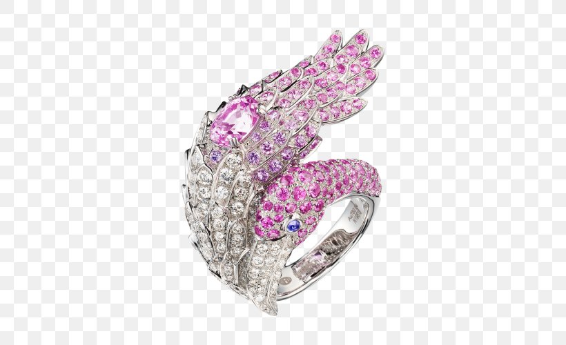 Boucheron Ring Sapphire Jewellery Flamingo, PNG, 600x500px, Boucheron, Bling Bling, Body Jewelry, Diamond, Engagement Ring Download Free