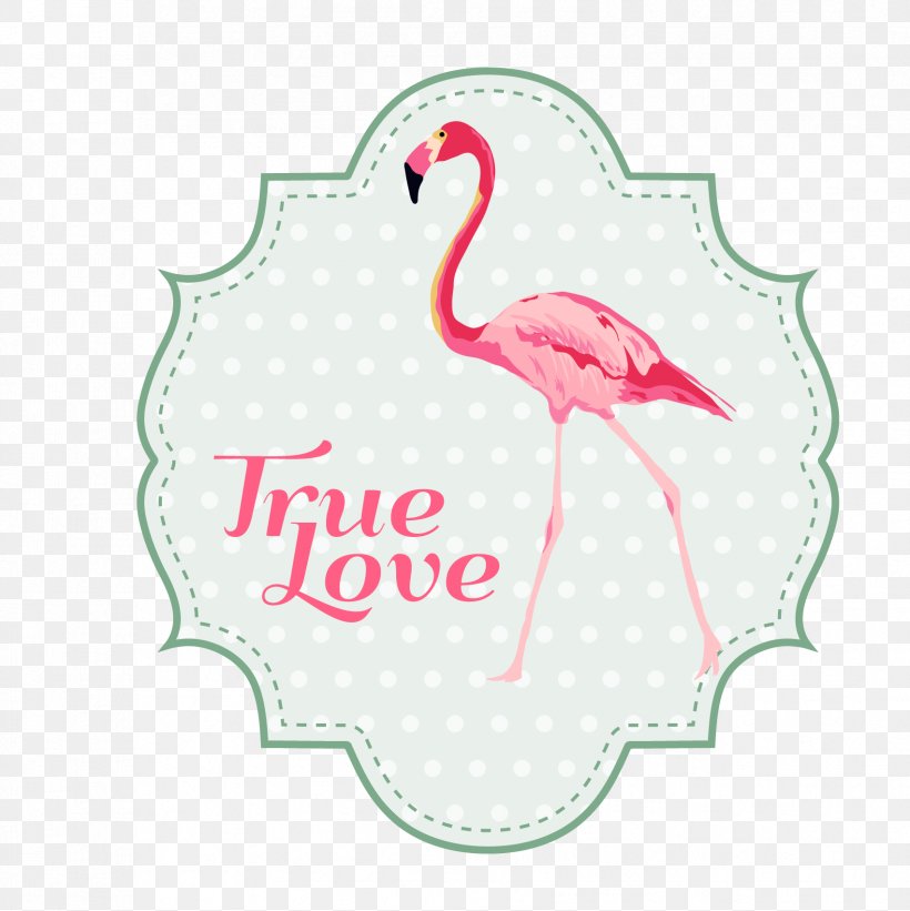Cartoon Pink Crane, PNG, 1702x1705px, Wedding Invitation, Beak, Bird, Drawing, Flamingo Download Free