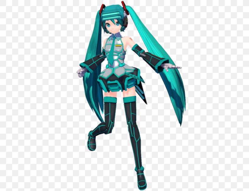 Hatsune Miku: Project DIVA MikuMikuDance Vocaloid Nendoroid, PNG, 500x629px, Watercolor, Cartoon, Flower, Frame, Heart Download Free