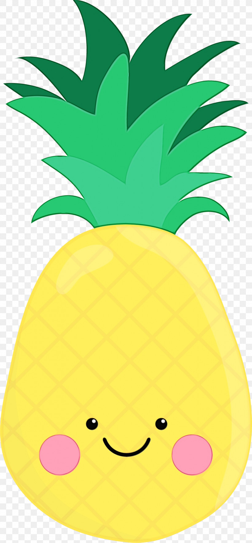 Pineapple, PNG, 933x2013px, Watercolor, Cartoon, Flower, Fruit, Line Download Free