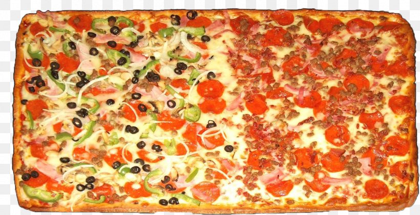 Sicilian Pizza Focaccia Calzone Pizza Party, PNG, 1378x707px, Sicilian Pizza, Calzone, Cheese, Cuisine, Dish Download Free