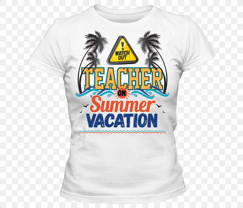T-shirt Summer Vacation School Teacher, PNG, 700x700px, Tshirt, Active Shirt, Bluza, Brand, Clothing Download Free