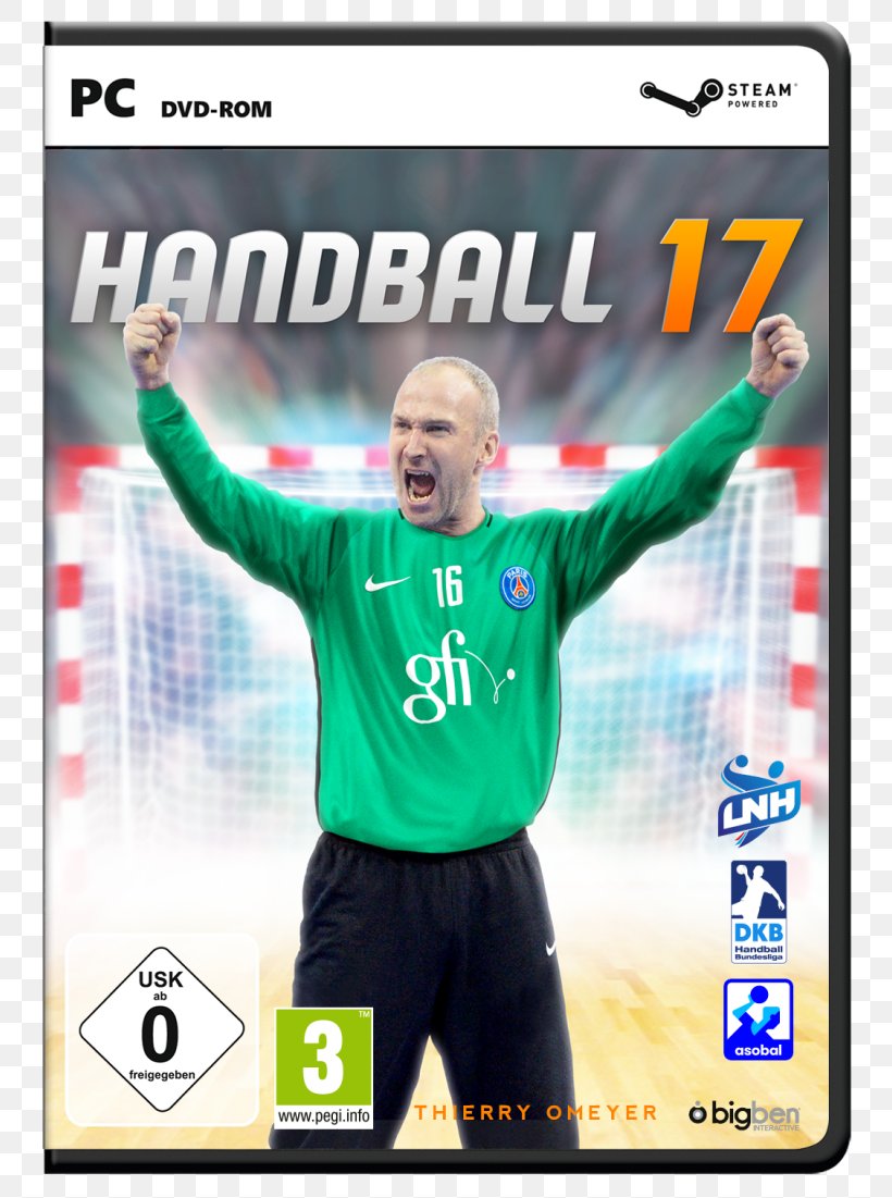 Handball 17 Handball 16 Game Team Sport, PNG, 800x1101px, Handball 17, Ball, Bigben Interactive, Championship, Football Player Download Free