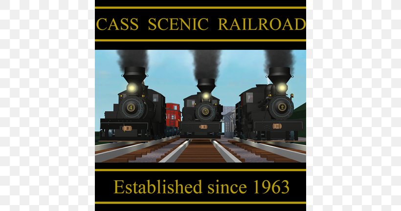 Cass Scenic Railroad State Park Roblox Poster United States, PNG, 768x432px, Roblox, Advertising, Brand, Cass, Poster Download Free