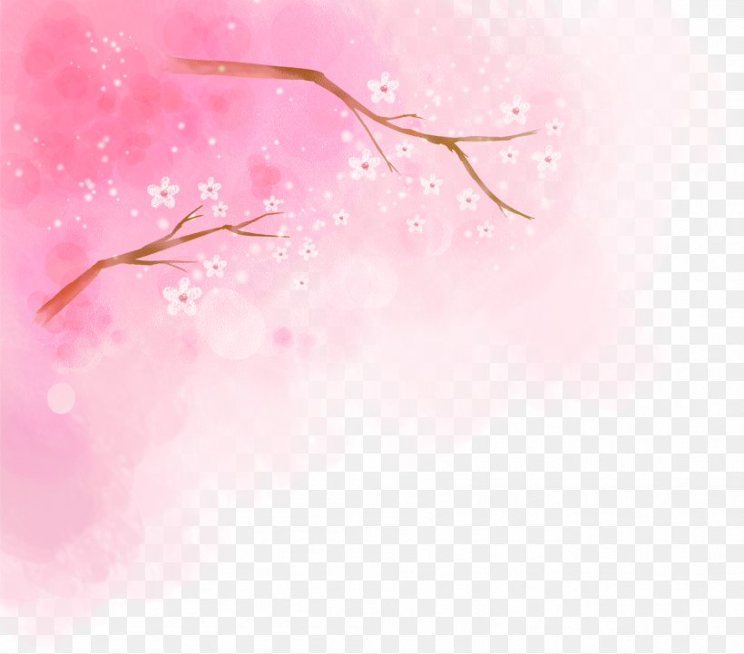 Cherry Blossom Pink Illustration, PNG, 1777x1563px, Cherry Blossom, Blossom, Cerasus, Cherry, Close Up Download Free