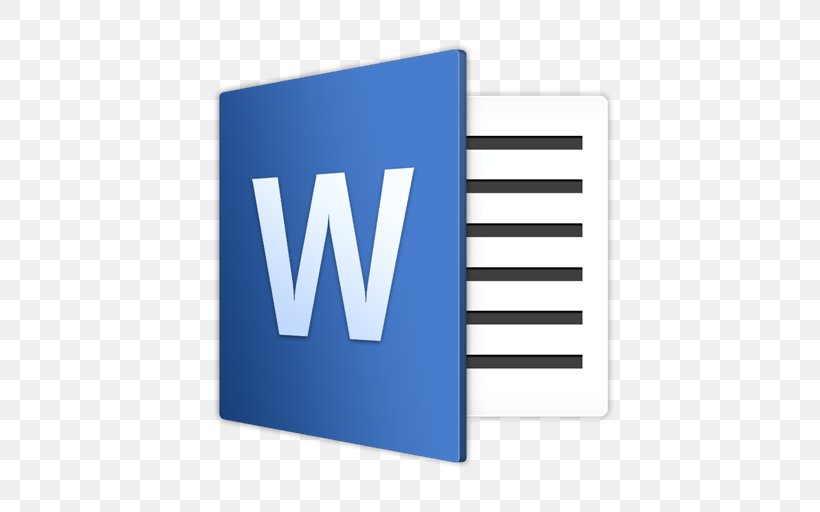 Microsoft Word Microsoft Excel Microsoft Office, PNG, 512x512px, Microsoft Word, Blue, Brand, Computer Software, Electric Blue Download Free