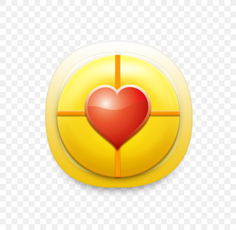 Product Design Heart Font, PNG, 800x800px, Heart, M095, Yellow Download Free