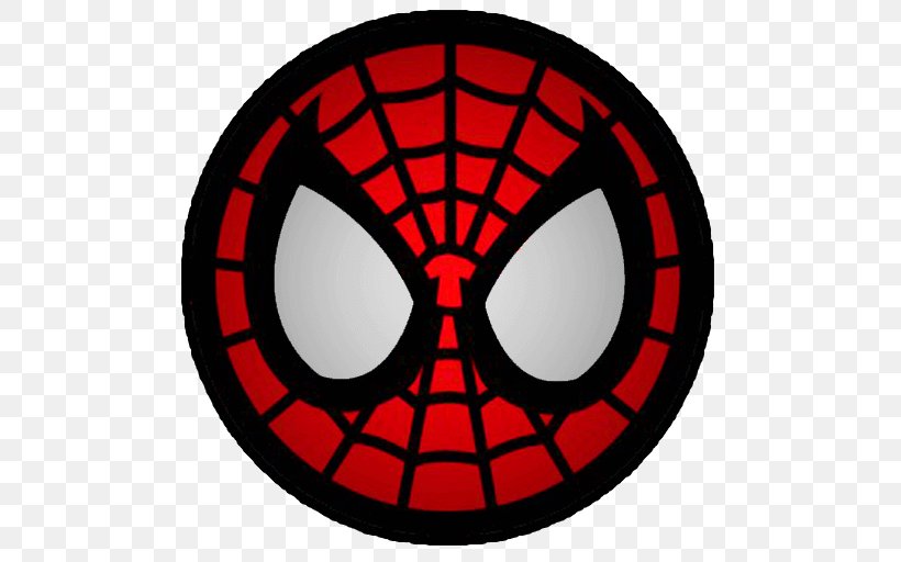 Spider-Man Venom Logo Superhero, PNG, 512x512px, Spiderman, Area, Comics, Friendly Neighborhood Spiderman, Logo Download Free