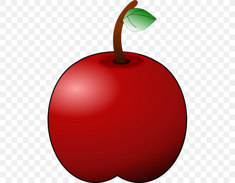 Apple Food Fruit Clip Art, PNG, 487x640px, Apple, Animation, Auglis, Flowering Plant, Food Download Free