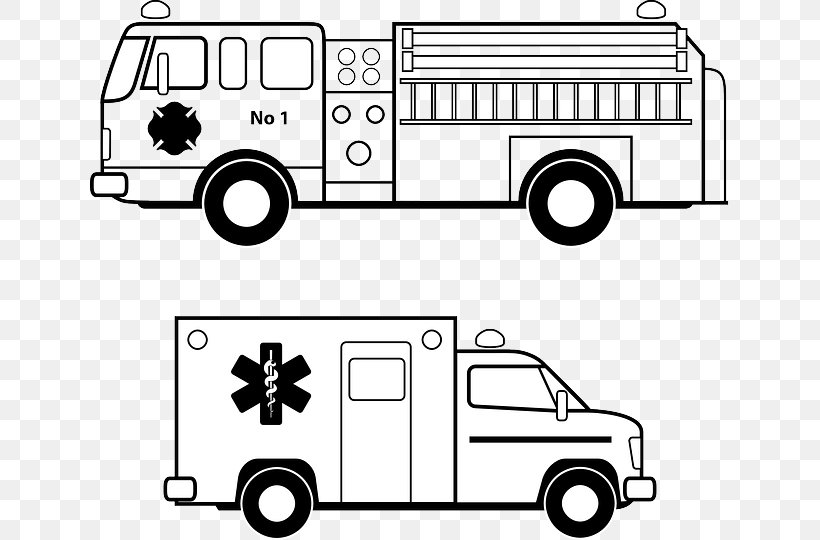 Fire Engine Ambulance Emergency Vehicle Clip Art, PNG, 640x540px, Fire Engine, Ambulance, Area, Automotive Design, Automotive Exterior Download Free