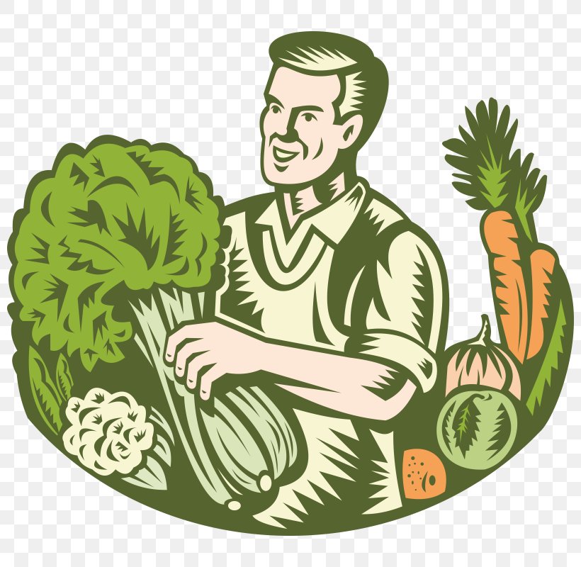 Farmers' Market Leaf Vegetable Greengrocer, PNG, 800x800px, Farmer, Art, Drawing, Farm, Fictional Character Download Free