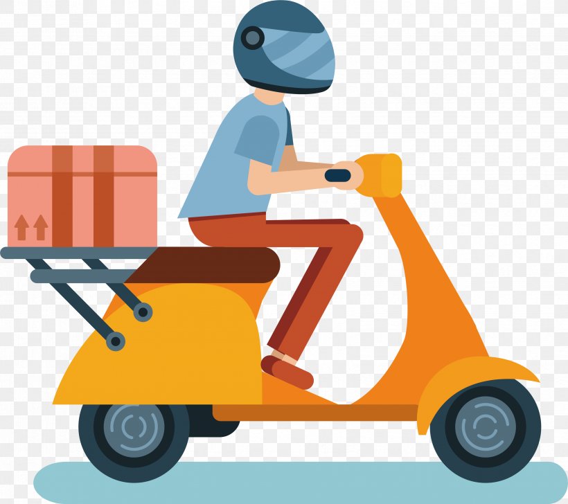 Scooter Motorcycle Helmet, PNG, 3311x2941px, Scooter, Courier, Delivery, Designer, Motor Vehicle Download Free