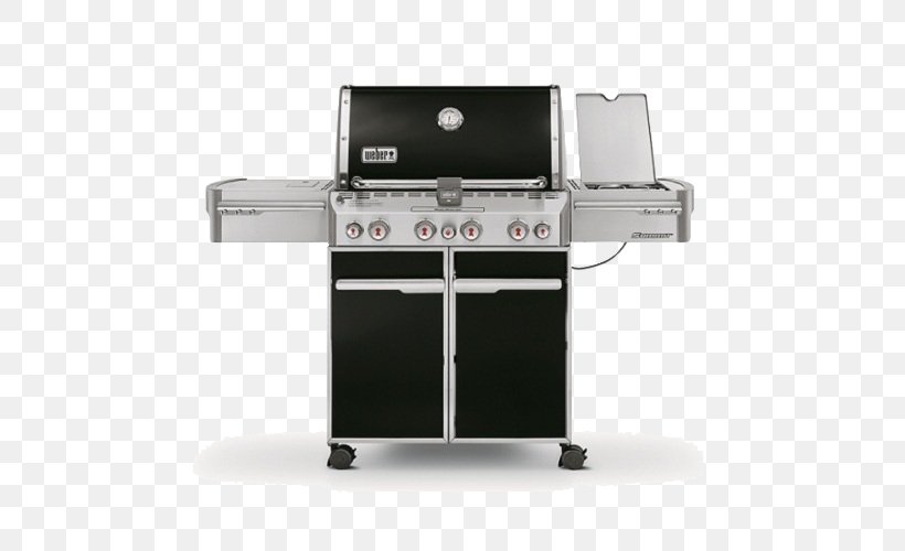 Barbecue Weber Summit E-470 Weber-Stephen Products Weber Summit S-470 Natural Gas, PNG, 500x500px, Barbecue, Gas Burner, Grilling, Kitchen Appliance, Machine Download Free