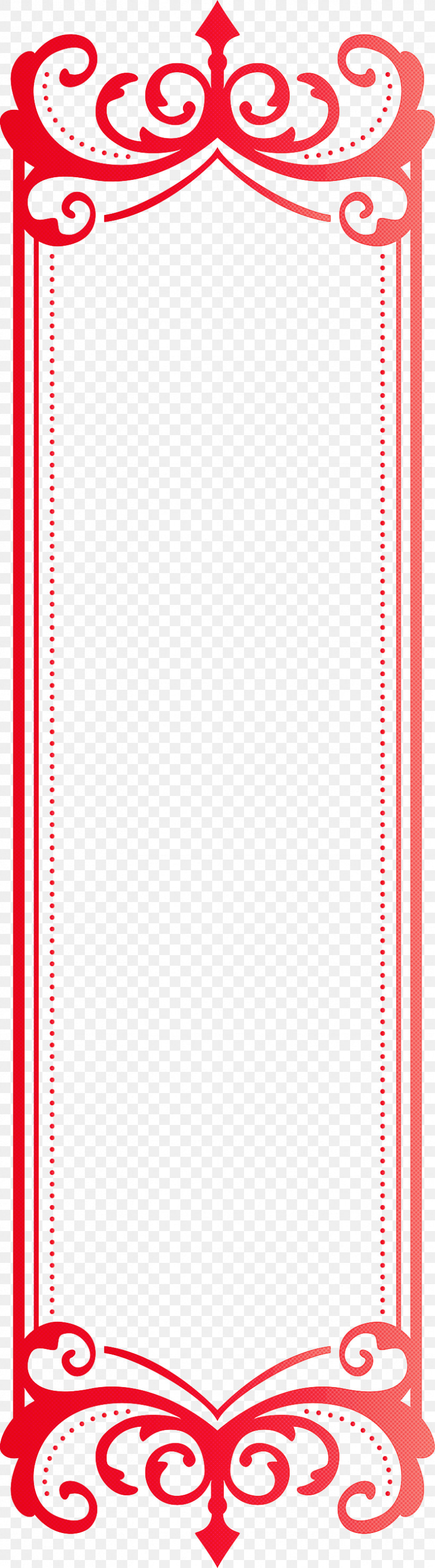 Classic Frame, PNG, 832x2999px, Classic Frame, Paper Product, Rectangle, Red Download Free