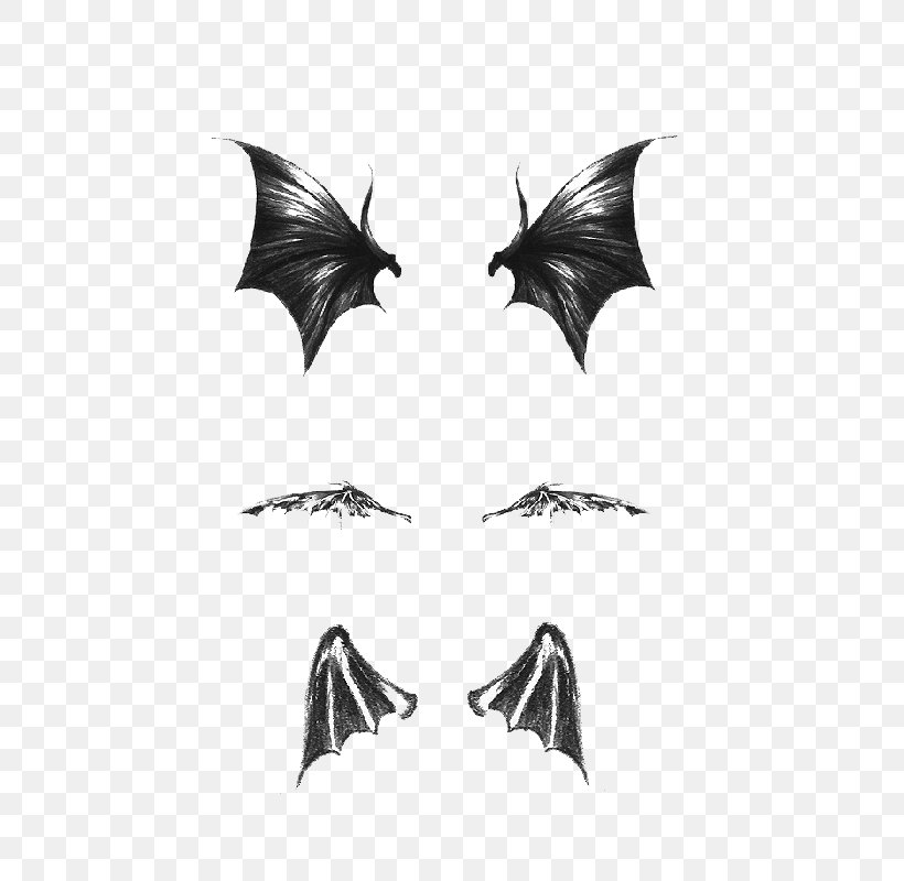 Demon Devil Angel, PNG, 800x800px, Demon, Angel, Bat, Black, Black And White Download Free