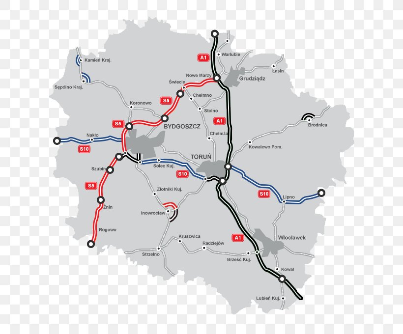 Expressway S5 Gniezno Bydgoszcz Grudziądz Żnin, PNG, 725x680px, Expressway S5, Area, Bydgoszcz, Diagram, Gniezno Download Free
