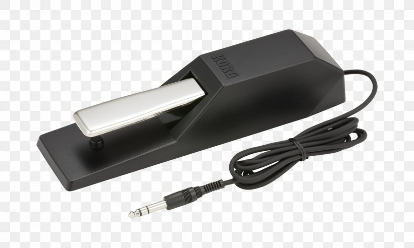 KORG DS-10 Sustain Pedals Digital Piano, PNG, 1200x720px, Korg Ds10, Ac Adapter, Adapter, Battery Charger, Computer Component Download Free