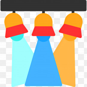 Stage Lighting - Colorful Stage Lights Illustration PNG