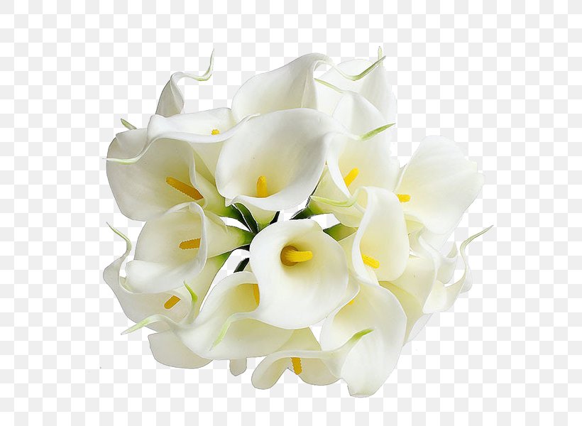 Arum-lily Flower Bouquet Wedding Bride, PNG, 600x600px, Arumlily, Artificial Flower, Bride, Bridesmaid, Calas Download Free