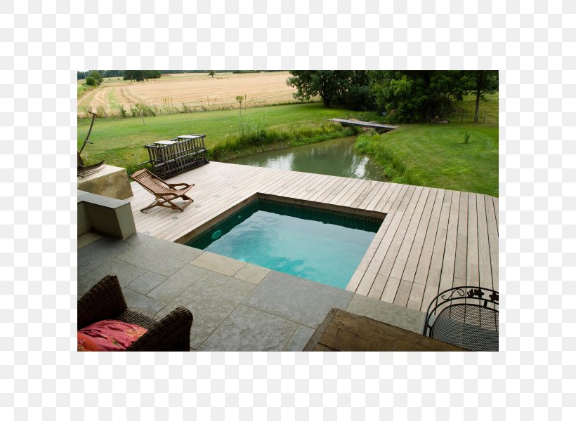 Deck Swimming Pool Stone Piscine En Bois Wood-plastic Composite, PNG, 600x600px, Deck, Architectural Engineering, Artificial Stone, Backyard, Carrelage Download Free