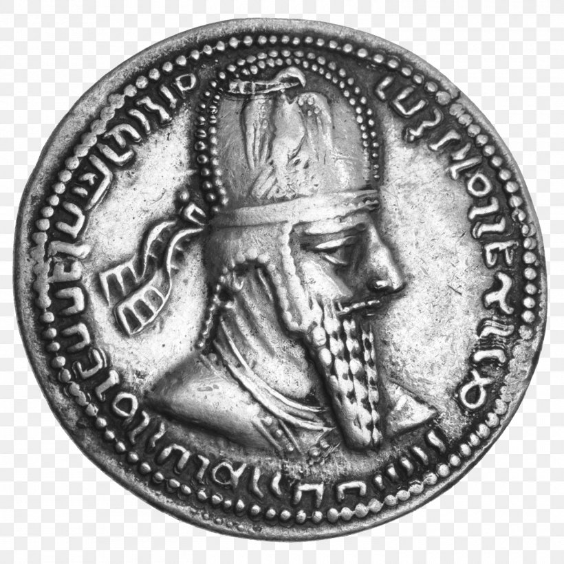 Fall Of The Sasanian Empire Parthian Empire Persian Empire Iran, PNG, 1500x1500px, Sasanian Empire, Ardashir I, Black And White, Button, Coin Download Free