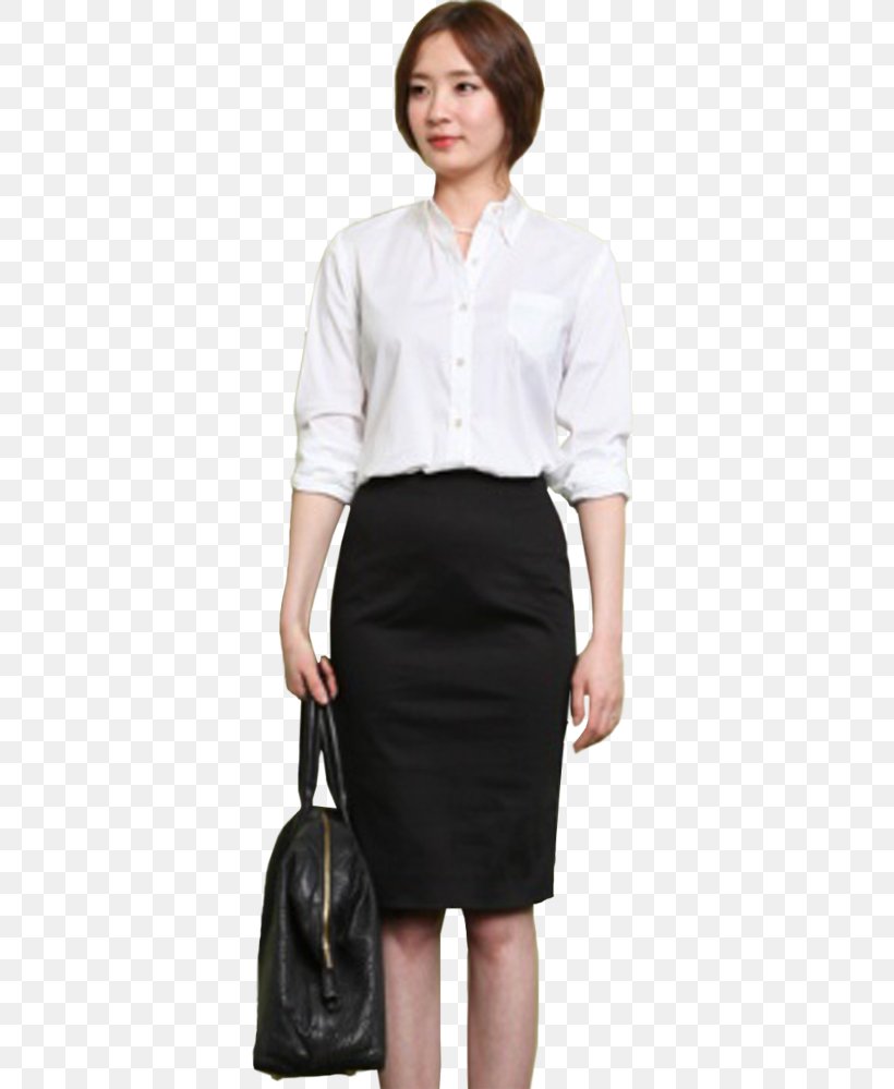 Office T-shirt Business Dress Shirt Skirt, PNG, 600x999px, Office, Abdomen, Black, Blouse, Business Download Free