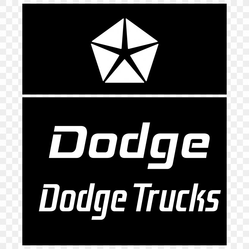 Ram Pickup Dodge Ram Trucks Logo Pickup Truck, PNG, 2400x2400px, Ram Pickup, Area, Black, Black And White, Brand Download Free
