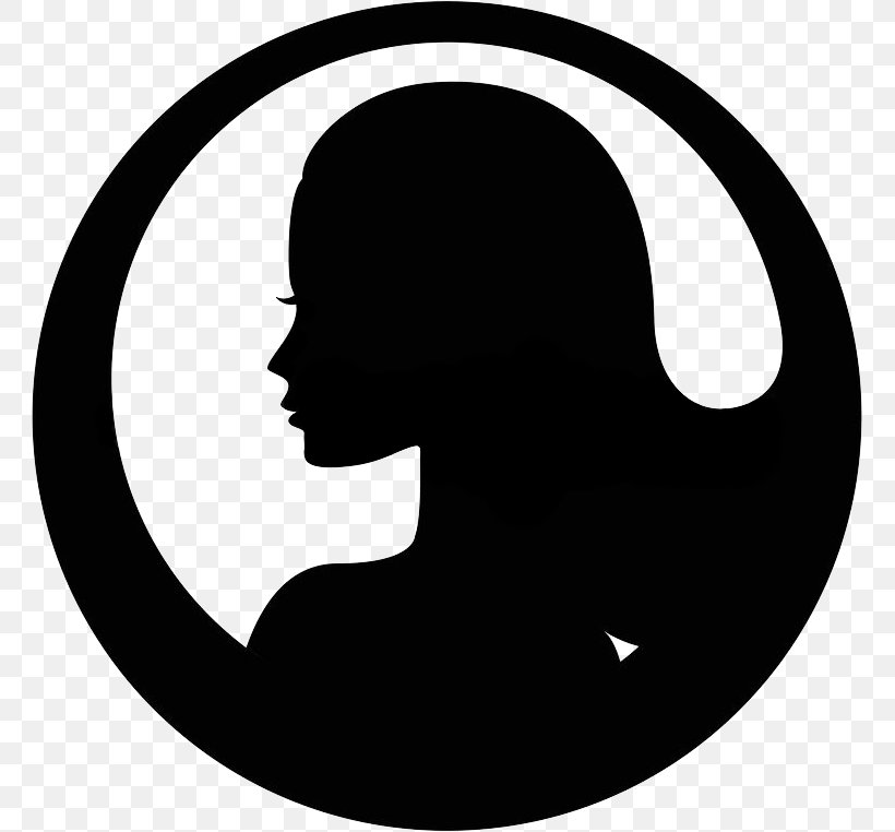 Royalty-free Silhouette Woman, PNG, 761x762px, Royaltyfree, Art, Artwork, Black, Black And White Download Free