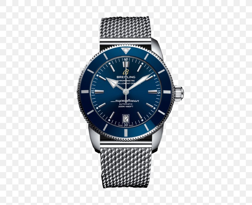 Breitling SA Superocean Chronometer Watch Chronograph, PNG, 500x667px, Breitling Sa, Blue, Brand, Chronograph, Chronometer Watch Download Free