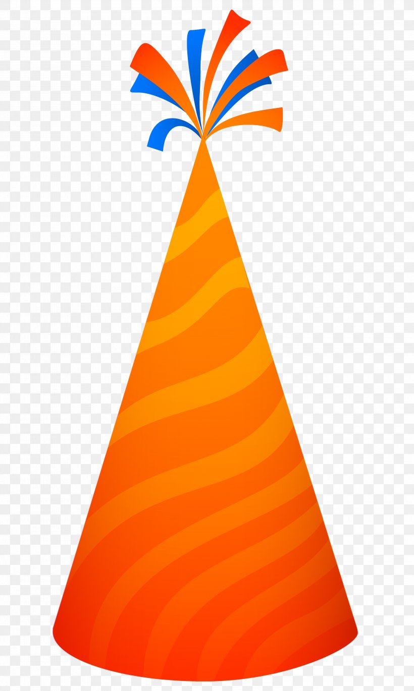 Party Hat, PNG, 3000x5013px, Party Hat, Cone, Hat, Orange, Party Download Free