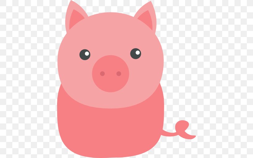 Pig Clip Art, PNG, 512x512px, Pig, Autocad Dxf, Carnivoran, Cartoon, Livestock Download Free