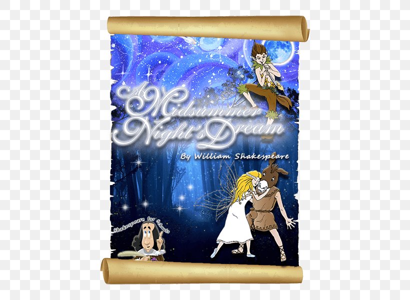 Shakespeare's Comedy Of A Midsummer-night's Dream Romeo And Juliet The Tempest Shakespeare's Plays Prospero, PNG, 450x600px, Romeo And Juliet, Book, Midsummer, Picture Frame, Play Download Free