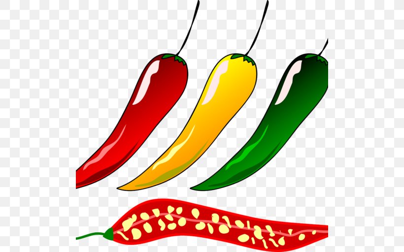 Thai Cuisine Chili Con Carne Chili Pepper Mexican Cuisine Clip Art, PNG, 512x512px, Thai Cuisine, Artwork, Bell Pepper, Bell Peppers And Chili Peppers, Capsicum Download Free