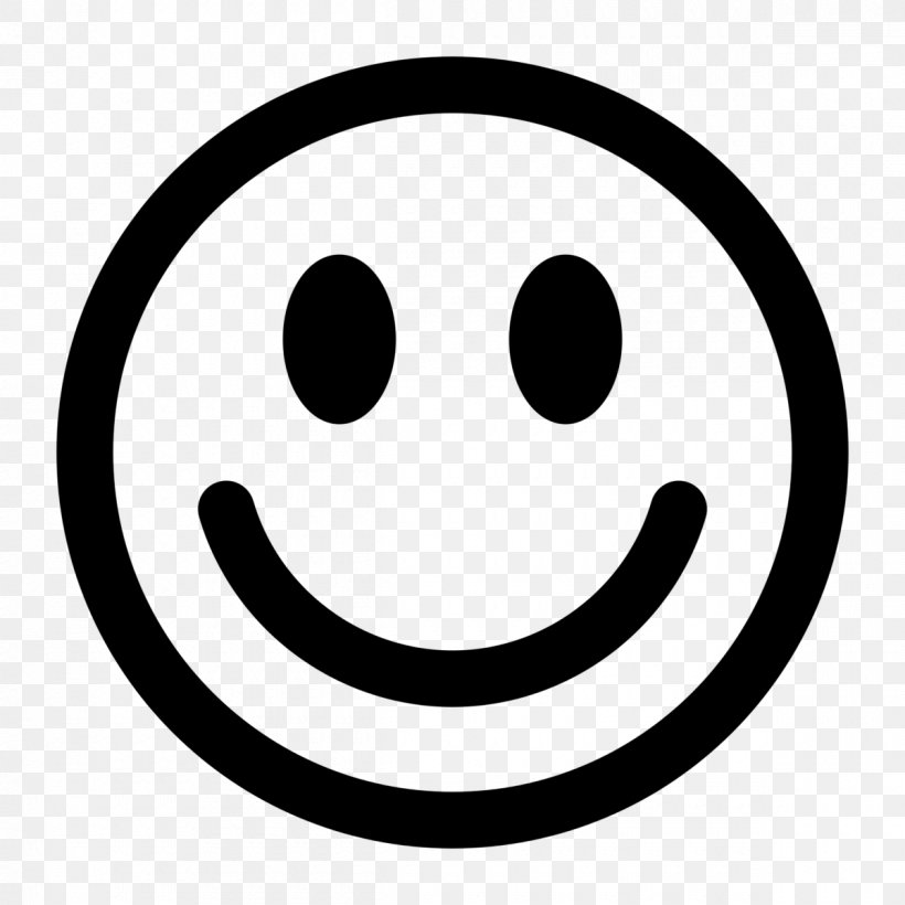 Emoticon Smiley Clip Art, PNG, 1200x1200px, Emoticon, Black And White, Emotion, Face, Facial Expression Download Free