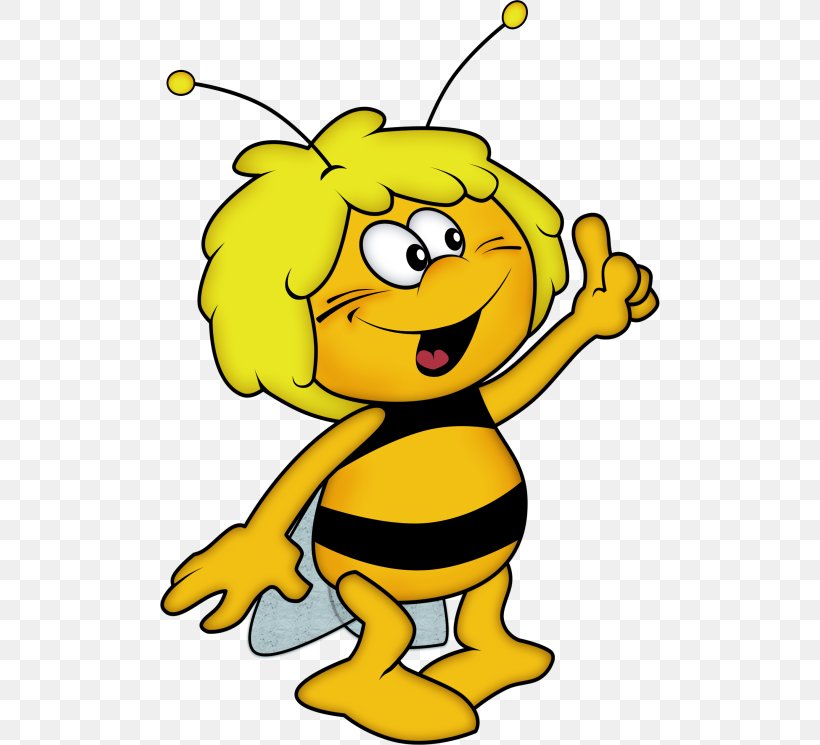 Cartoon Yellow Clip Art Honeybee Membrane-winged Insect, PNG, 500x745px, Cartoon, Bee, Happy, Honeybee, Membranewinged Insect Download Free