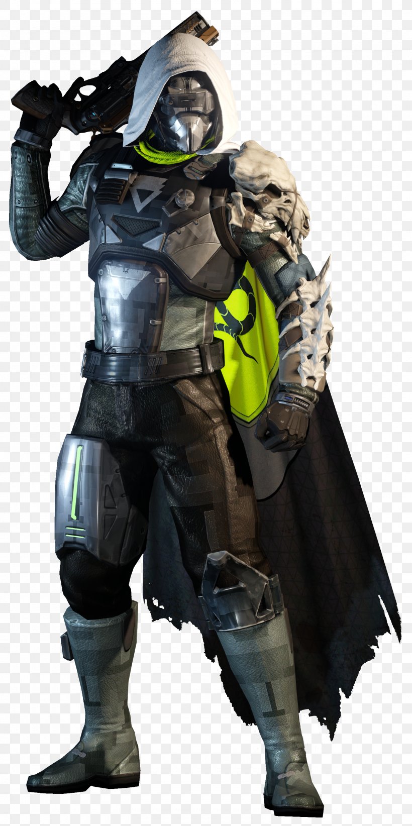 Destiny: The Taken King Destiny 2 The Hunter Video Game, PNG, 1600x3208px, Destiny The Taken King, Action Figure, Armour, Bungie, Costume Download Free